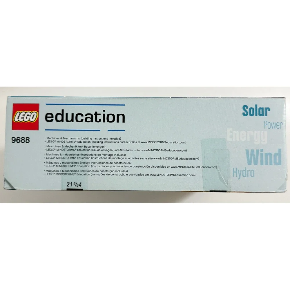 LEGO Renewable Energy Add-on Set 9688 Kids Multicolor Solar Wind Power 12pc
